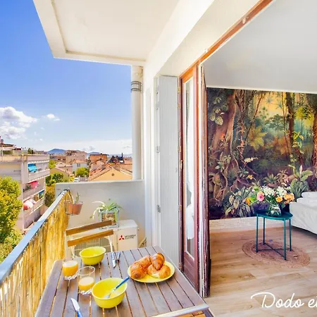 Apartment Adorable Studio With Ac And Balcony - Dodo Et Tartine Toulon