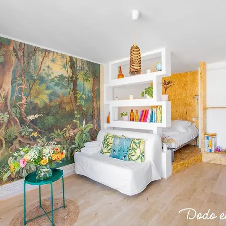 Apartment Adorable Studio With Ac And Balcony - Dodo Et Tartine